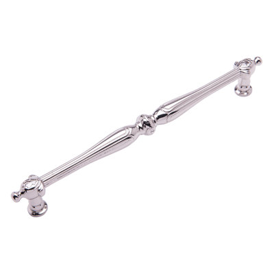 8" Augustine Ornate Bar Pull CP Series