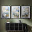 FLORAL Series Cxxvi - Impression encadrée sur mesure de qualité supérieure - 3 pièces