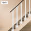 Poteaux d'escalier carrés (3,15 * 3,15 * 33,46 po)-114643556