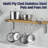 10 - Piece Stainless Steel Cookware Set