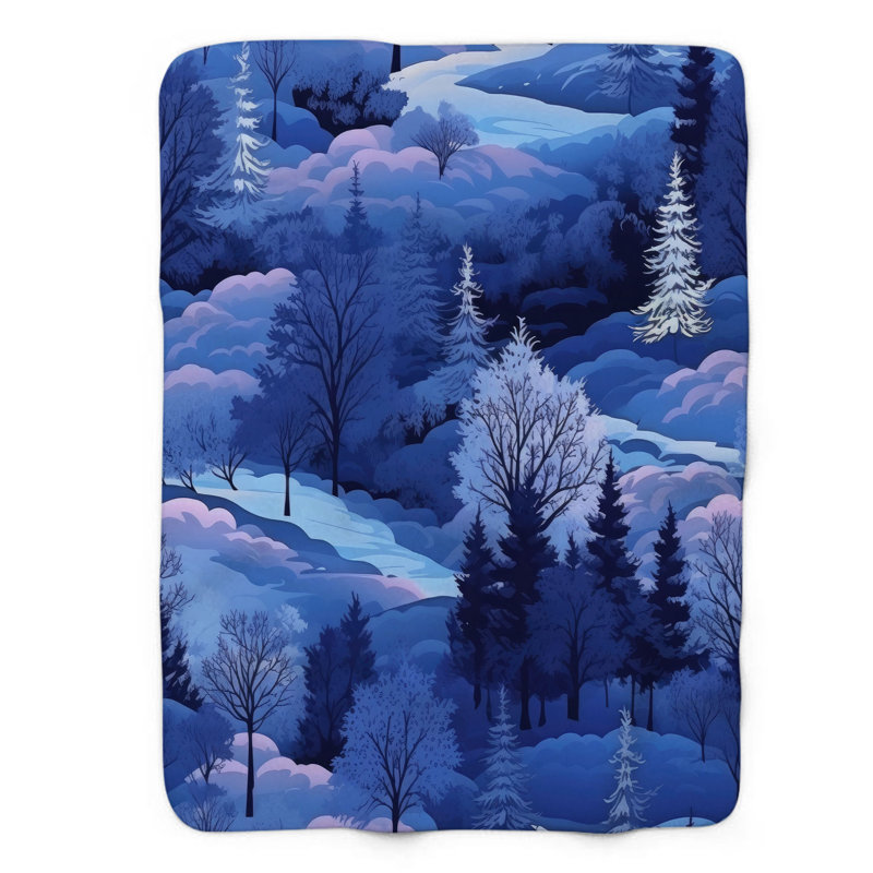 Throw Blanket, 50" W x 60" L