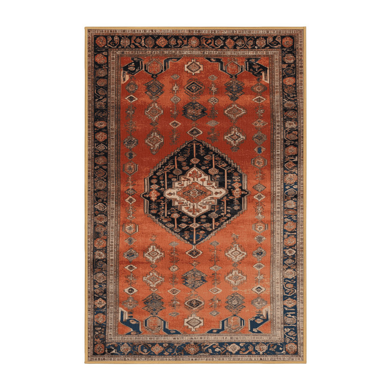 Tapis brun lavable à la machine, Tapis de couloir 2 pi x 5 pi