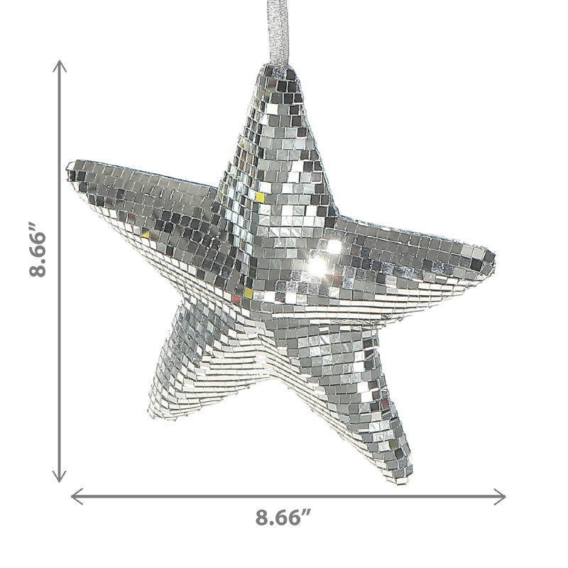 Miroir disco étincelant