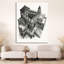 Toile tendue "Ascendant" par M.C.Escher-655979811