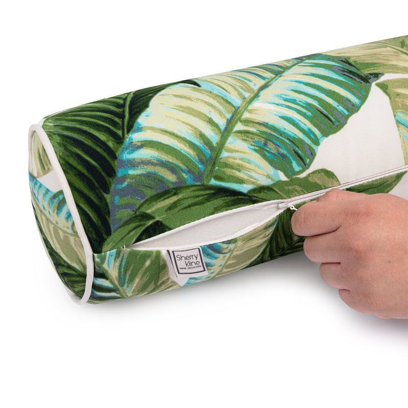 ENSEMBLE DE 2 FEUILLES TROPICAUX AVEC COUSSINET EN MOUSSE