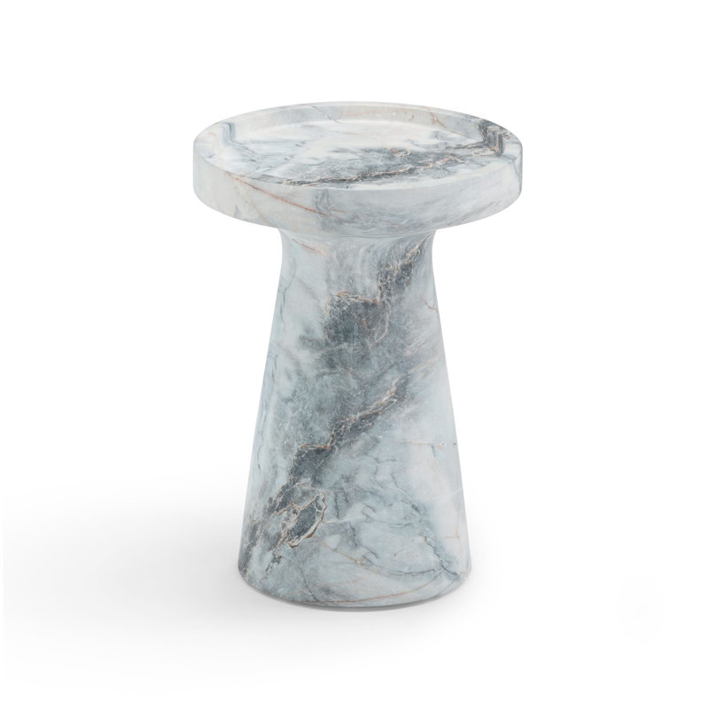 Table d'appoint intérieure / extérieure en marbre Aegean