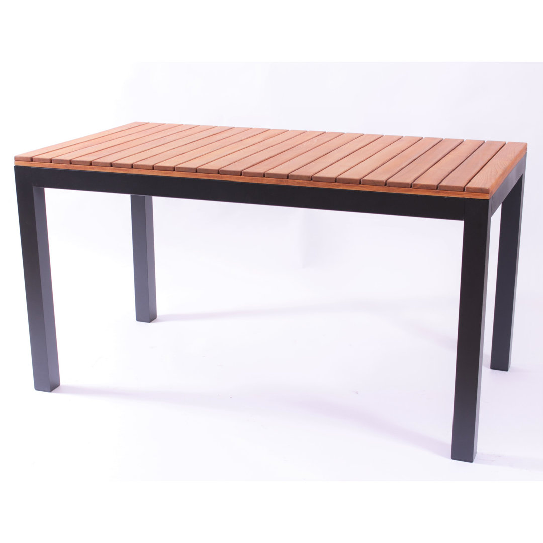 Mattingly Rectangular Outdoor Dining Table , 120cm cm W 75cm cm D