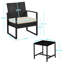 2 Seater Rattan Conversation Set-1816277180