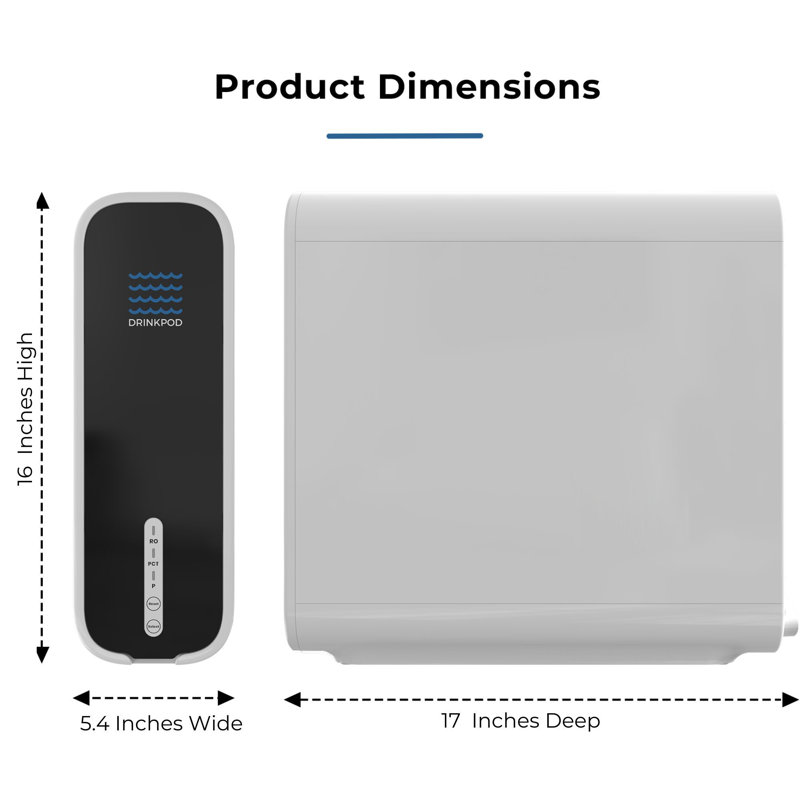 Système de filtration inversé sans réservoir