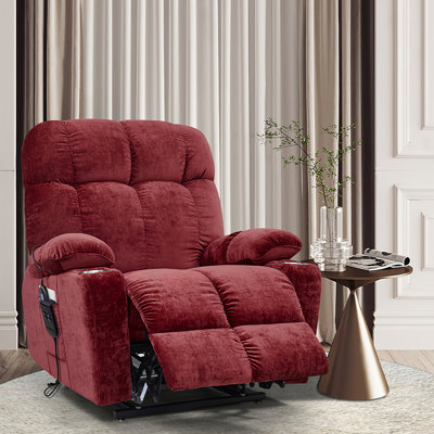 Upholstered Heated Massage Chair