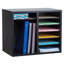 Rangement à documents en bois à 12 compartiments pour salle de courrier-98582386-124267092