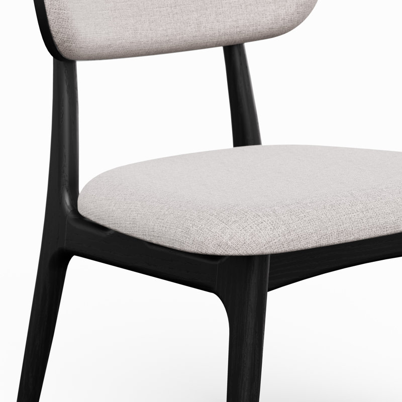Chaise d'appoint Ena, Noir