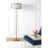 58.25'' Antique Gold Traditional Floor Lamp