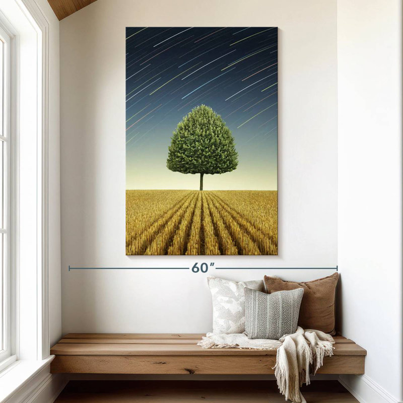 Harnek Newton's Apple Tree, 51" H x 34" W