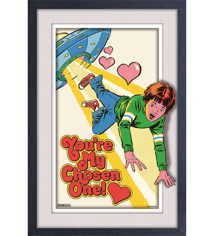 «Steven Rhodes- Choint One 11 x 17 Under Plexi», affiche encadrée