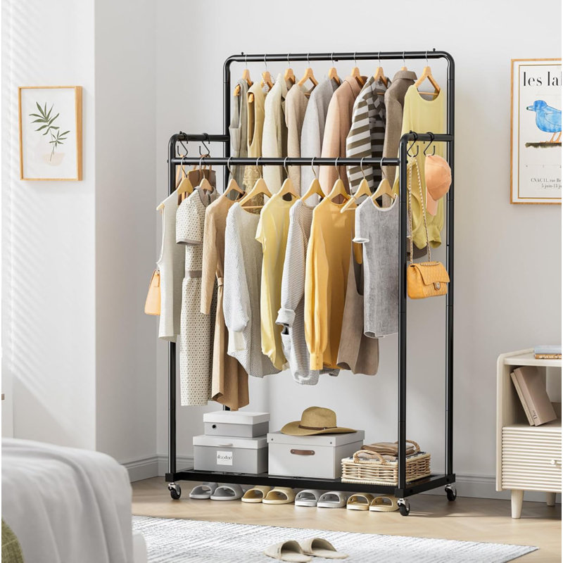 72.5cm Rolling Clothing Rack