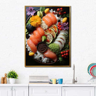 " Sushi Dream Pointillism Dot II "
