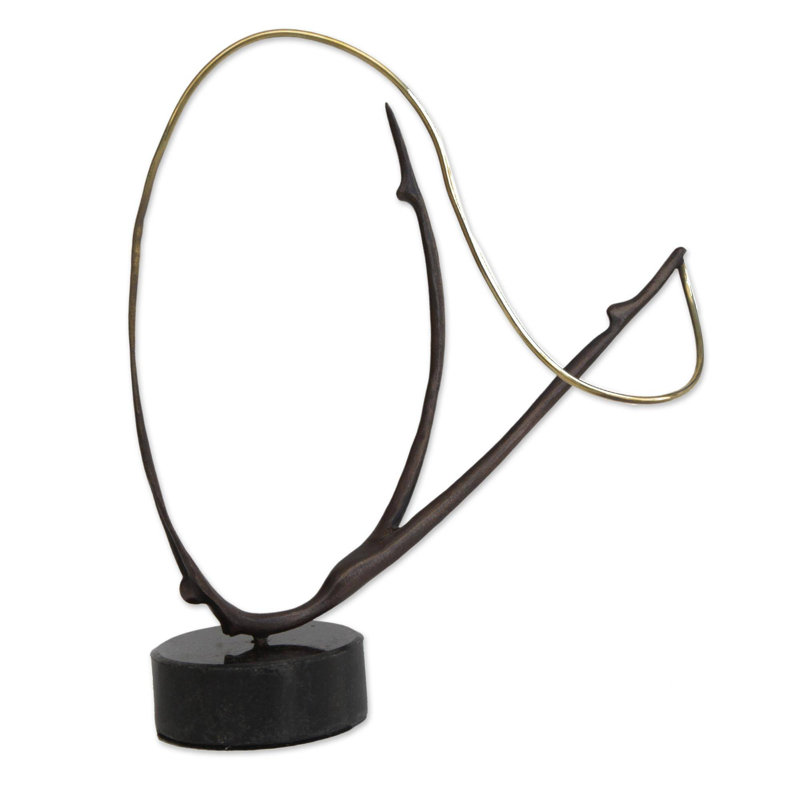 Sculpture en bronze Kristapher