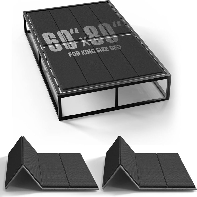 Planche de sommier robuste de taille simple 60 po x 80 po, planche de support de lit de 10 mm, support de matelas anti-affaissement pour sommier à lattes, lit superposé et lit plateforme