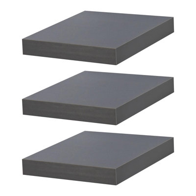 Harbour Housewares - Modern Floating Wall Shelves - 25cm