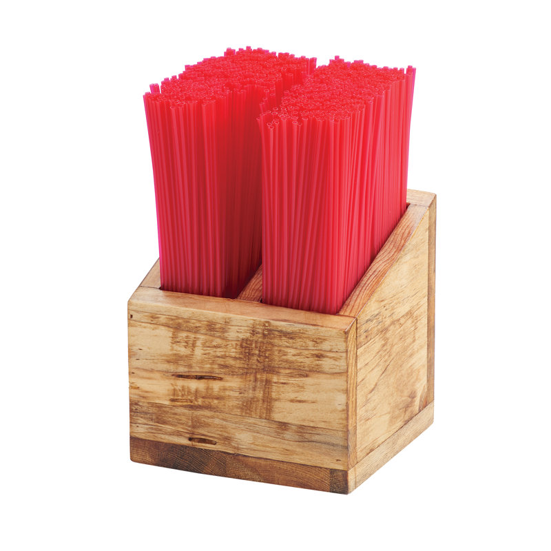 Porte-paille à agitateur stick Madera
