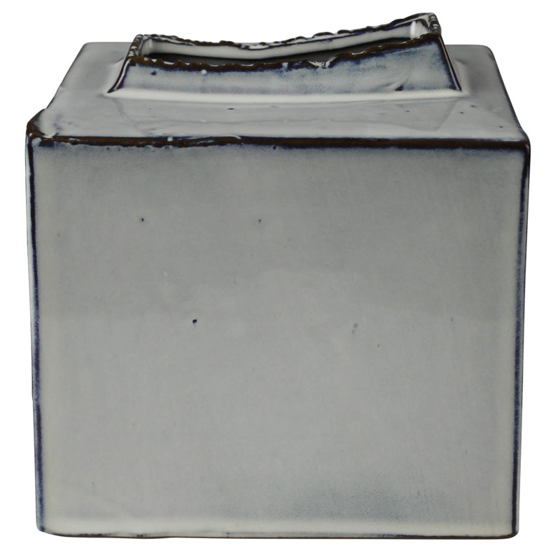 Modern Grid Square Vase