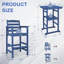 Ensemble 5 pièces de chaises de bar pour l'extérieur-709157170