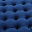 Velours bleu marine, intérieur moderne à boutons, 29,26 po x 29,26 po x 17,84 po-588557785
