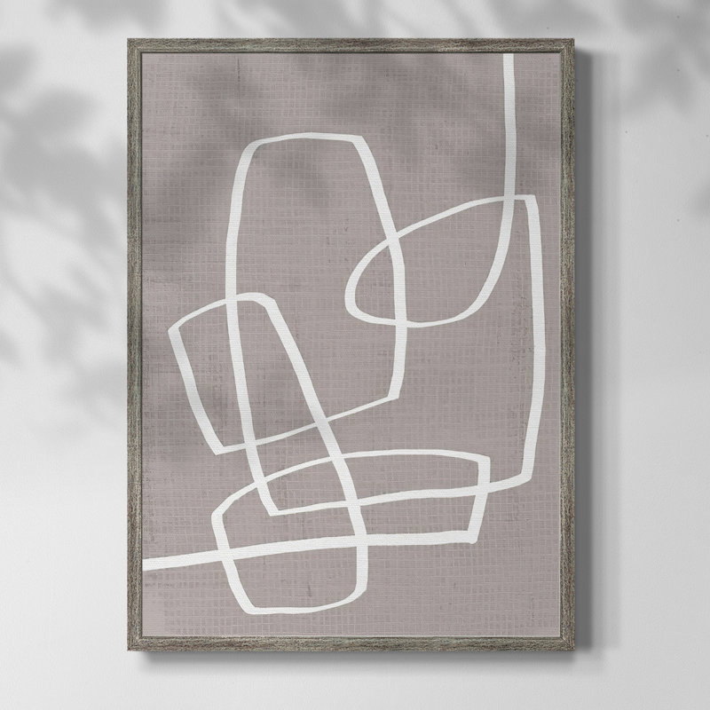 Lin Lin Roundabout II, reproduction encadrée - bois massif, H 30 po x l 24 po