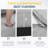   All-Aluminum Outdoor Patio Furniture for All Weather, 7-Person Patio Furniture Sets with Soft Cushion, 5-Piece Patio Conversation Sets with 3.2" Widened Armrest-88523773
