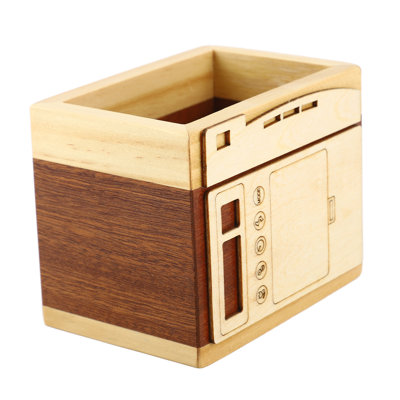 Porte-stylo en bois pour bureau