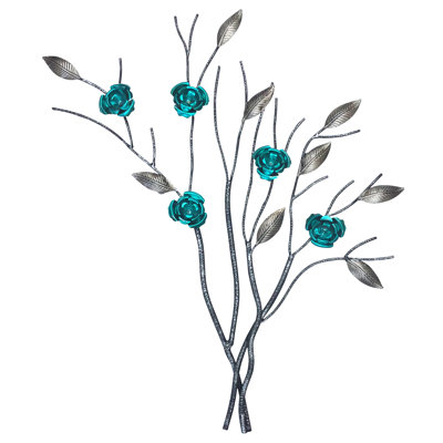 Plants & Flowers Wall Decor on Metal