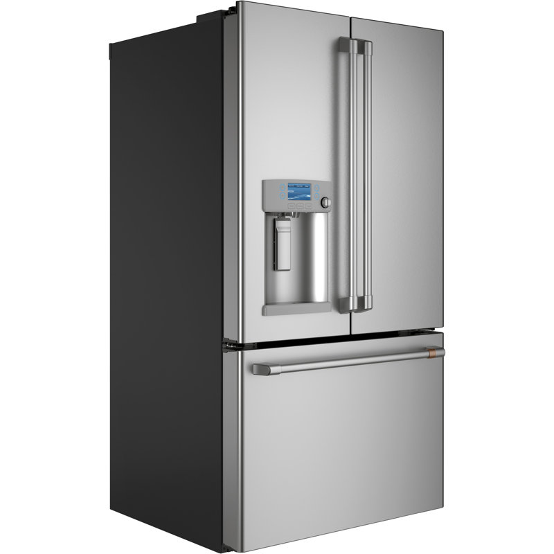 Café 36" French-Door 27.8 cu. ft. Smart Refrigerator with Hot Water Dispenser, Stainless Steel