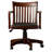 Genevieve Vinyl Bankers Chair-2145903772