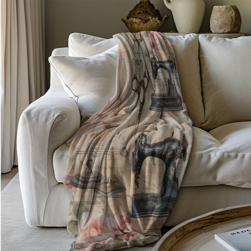 Throw Blanket, 60" L x 50" W