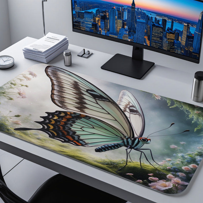 Polyester Desk Pad, 23.6x13.8
