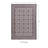 Emanuel Traditional Machine Woven Flatweave Ivory and Raspberry Area Rug with Non Skid Backing -2088712016