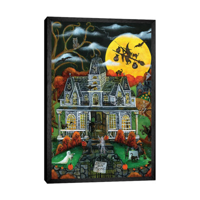 Halloween Potions Tricks And Treats by Cheryl Bartley - Painting on Canvas