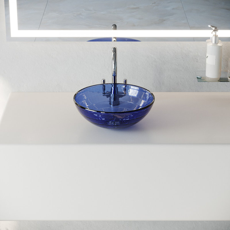 The Renovators Supply Inc. 12 " Glass Circular Bathroom Sink