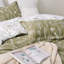 Ensemble de housse de couette réversible pour lit simple - ensemble de housse de couette réversible avec fermeture à glissière, ensemble de literie à motif floral 3 pièces-106246881-106246883