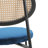 Danele Euston Modern Wicker Bar Stool with Steel Frame-730778758