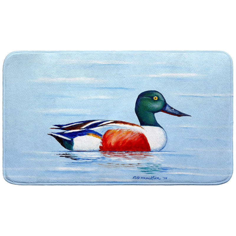 Tapis de bain Northern Shoveler, Simple - L 18 po x l 30 po