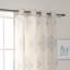 Paire de rideaux semi-transparents avec œillets Bagley-238942805