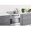 Prestige 23.5" 4 element 2.3 cu. ft. Freestanding Electric Glass Top Range with Convection Oven
