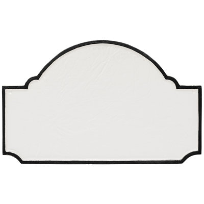 Fitzgerald 2-Line Wall Address Plaque