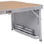 Rectangular Extendable Outdoor Picnic Table , 90cm W 60cm D