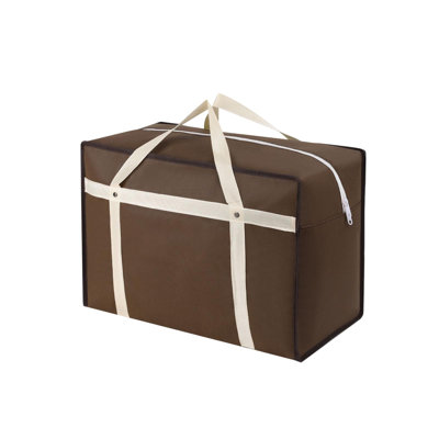  Clothes Storage Bags Large Packing Moving Bags, Heavy Duty Storage Bins Foldable Storage Containers for Clothing, Sweater, Comforter, Bedding