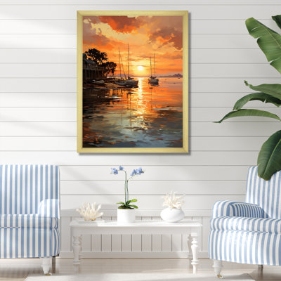 Swinyer Pier and Dock Pier III, reproduction d'art sur toile