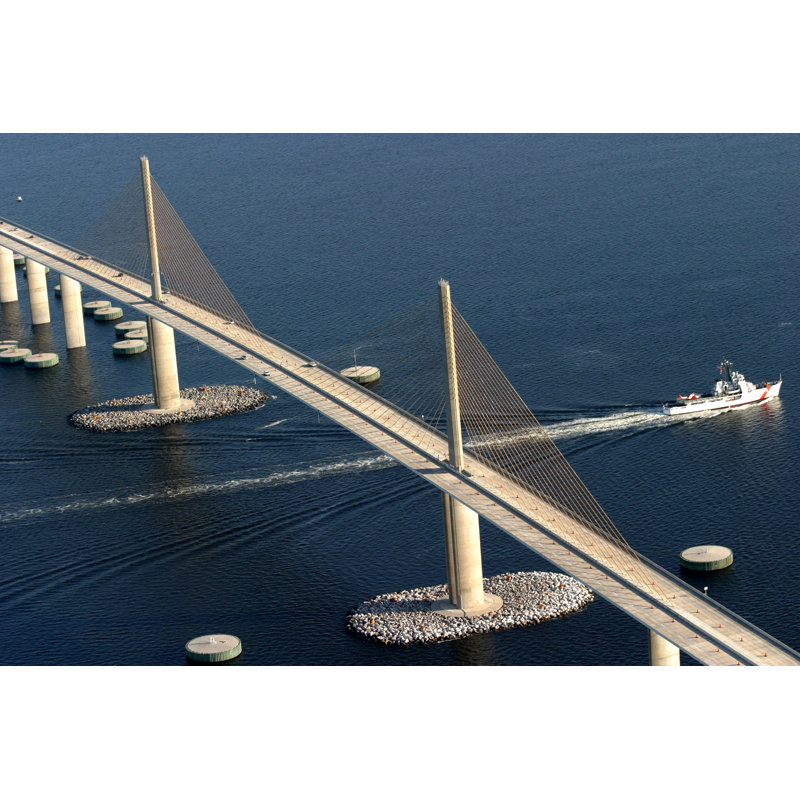 «Amanjit Skyway Bridge on Canvas» par Tinik, photographie, H 8 po x l 12 po
