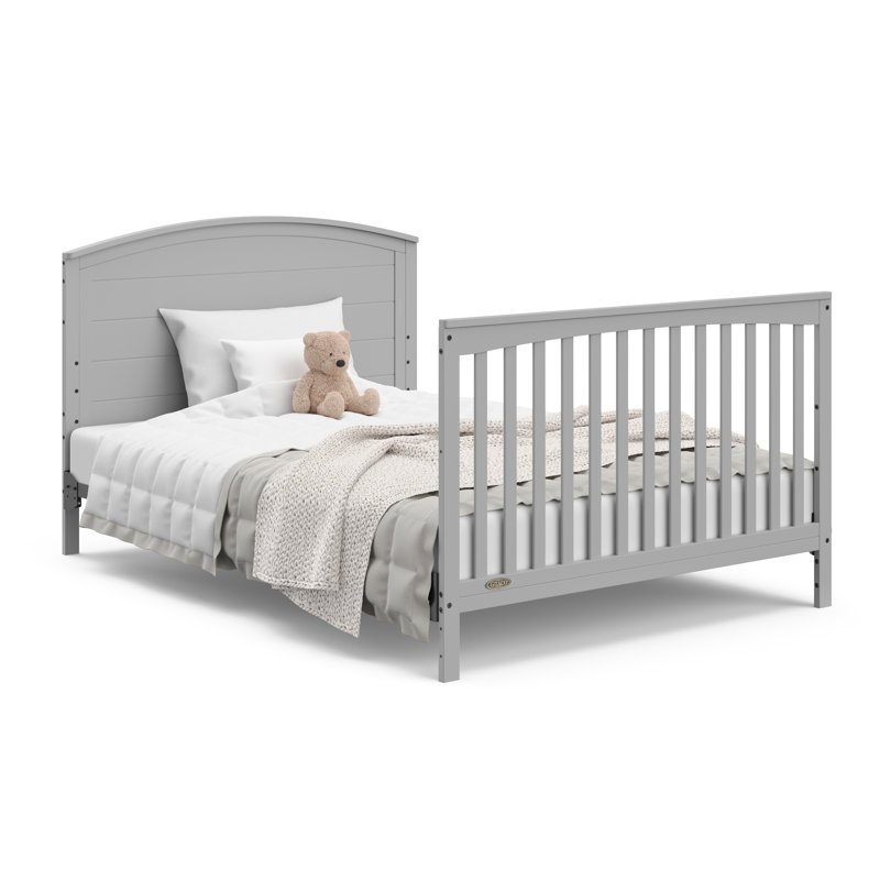 Lit de bébé convertible 5 en 1 et table à langer Bellwood, Galet